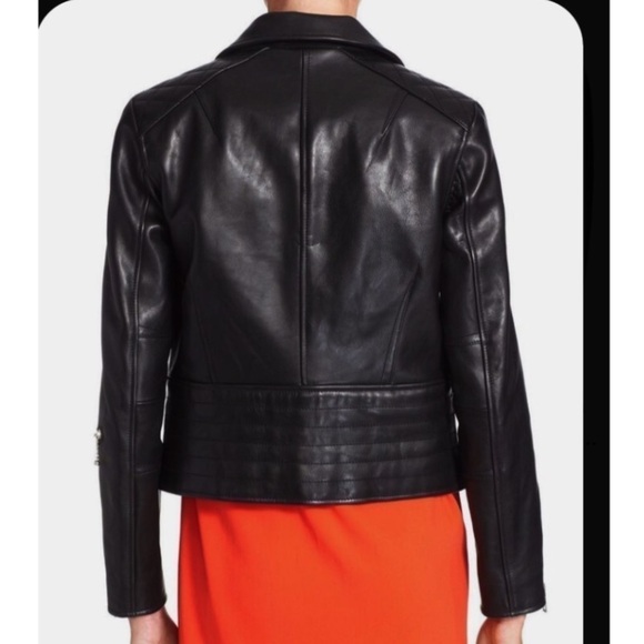 Rag & Bone Arrow Goat Leather Moto Jacket - Picture 4 of 10